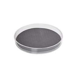 Spectrum Hex Clear/Gray Rubber/Stainless Steel Lazy Susan