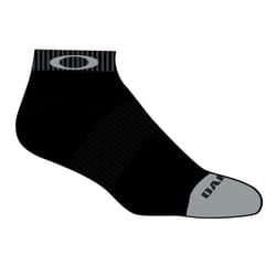 Oakley Men's L No-Show Socks Black/Gray