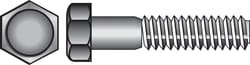 HILLMAN 1/2 in. D X 8 in. L Hot Dipped Galvanized Steel Hex Bolt 25 pk