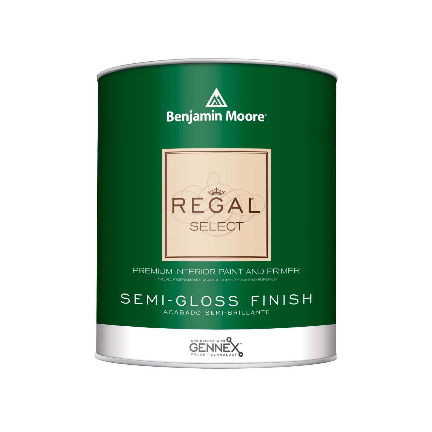 Benjamin Moore Regal Select SemiGloss Base 4 Paint and Primer Interior