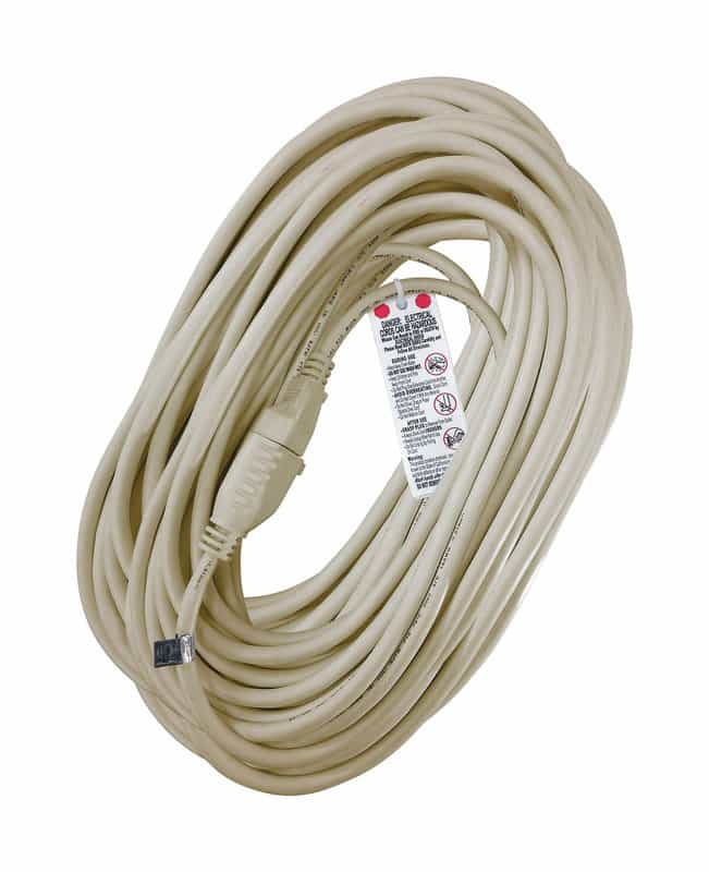 Ace Indoor and Outdoor 100 ft. L Beige Extension Cord 16/3 SJTW Ace