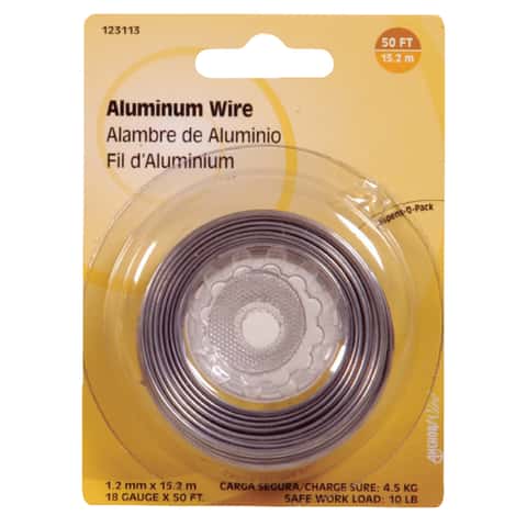 Ook 50' Aluminum 18 Gauge Hobby Wire