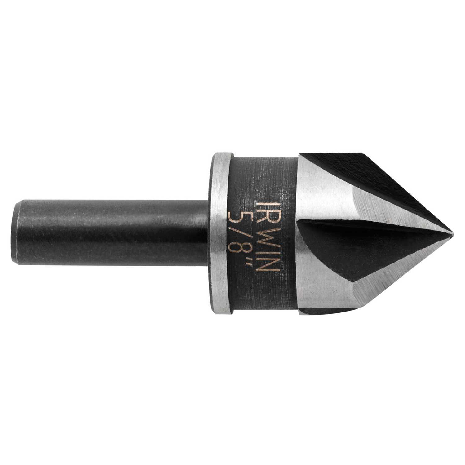 Irwin 5/8 in. Dia. High Speed Steel Countersink 1/4 in. Round Shank 1