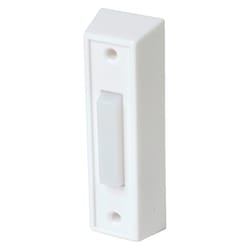Newhouse Hardware White Metal Wired Door Chime Buzzer