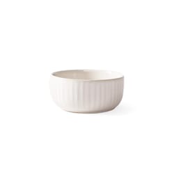 Pet Shop by Fringe Studio Cream Canvas Ceramic Small Pet Bowl