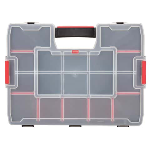 CRAFTSMAN Bin System 9-Compartment Plastic Small Parts Organizer in the  Small Parts Organizers department at