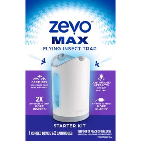 Zevo Refill Kit 4 in. W X 7 in. L Gray/White 2 ct - Ace Hardware