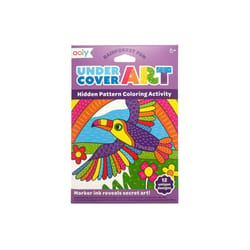 OOLY Undercover Art Rainforest Fun Activity and Coloring Book