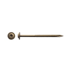 Big Timber No. 10 Sizes X 3 in. L Star Bronze Deep Cabinet Screws 1500 pk