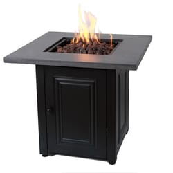 Endless Summer Wakefield 28 in. W Steel Wakefield Square Propane Fire Table