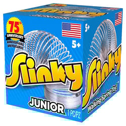 Slinky Junior Walking Spring Toy Silver