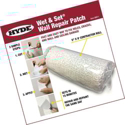 Hyde 9 ft. L X 5 in. W Composite White Wet & Set Wall and Ceiling Repair Patch