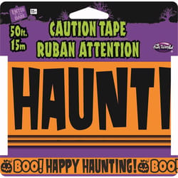 Fun World 3 in. Caution Tape Halloween Decor