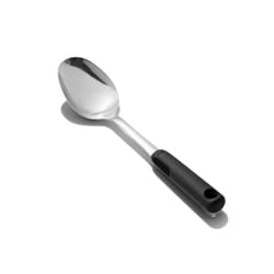 OXO Good Grips Black/Silver Stainless Steel Spoon