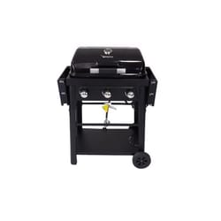 Brand-Man Grills Bronco2 BMBRON2-3B 3 Burner Liquid Propane Portable Grill Black