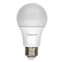 MaxLite A19 E26 (Medium) LED Bulb Bright White 100 Watt Equivalence 1 pk