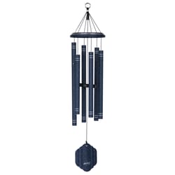 Arabesque Sapphire Aluminum 36 in. Wind Chime