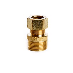 ATC 5/8 in. Compression X 3/4 in. D Male Brass Compression Connector