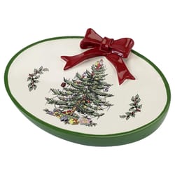 Avanti Linens Spode Christmas Tree Multicolored Plastic Soap Dish