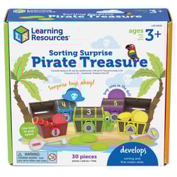 Learning Resources Sorting Surprise Pirate Treasure Multicolored 30 pc