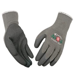 Kinco Warm Grip M Latex Coated Thermal Gray Dipped Gloves