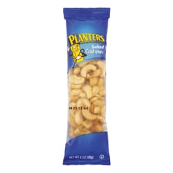 Planters Salted Cashews 2 oz Tube bag