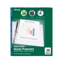 Bazic Products Clear Sheet Protector 1 pk