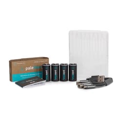 Pale Blue Earth CR123A Lithium Batteries 4 pk Boxed
