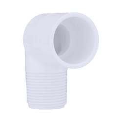 Charlotte Pipe Schedule 40 1 in. Slip X 1 in. D MPT PVC Street Elbow 1 pk