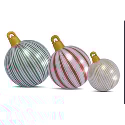 FUNBOY Multicolored Plastic Inflatable christmas Light Pool Float