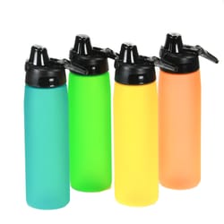 Chef Craft 25 oz Assorted BPA Free Solid Water Bottle