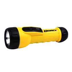 Dorcy 20 lm Yellow LED Work Light Flashlight D Battery