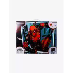 Aquarius Marvel  Deadpool Art By Numbers Painting Kit Multicolored