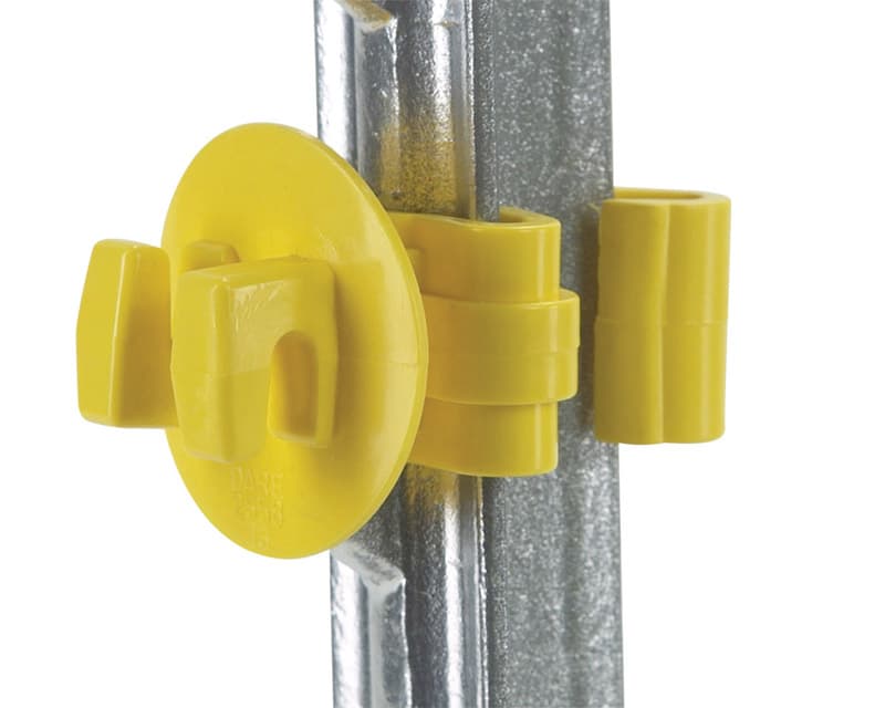 Dare Sung Wood Post Insulator Yellow Dare Sung Wood Post Insulator Yellow