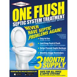 Pro-Lab One Flush No Scent Septic & Plumbing Treatment 8 oz Stick