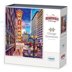 Boardwalk Chicago Downtown Jigsaw Puzzle Multicolored 1000 pc