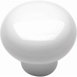 Hickory Hardware Traditional Round Cabinet Knob 1-1/2 in. D 1 in. 1 pk