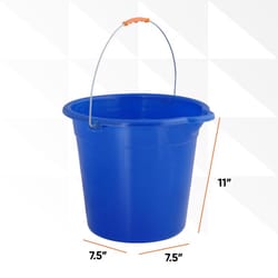 Superio Brand 10.5 qt Bucket Blue