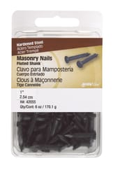 HILLMAN Anchor Wire 1 in. Masonry Bright Hardened Steel Nail Flat Head 6 oz