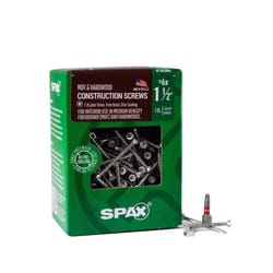 SPAX MDF No. 6 in. X 1-1/2 in. L Star Trim Head Construction Screws 1 lb 300 pk