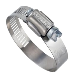 Ideal Tridon Hy-Gear 1-1/2 in to 2-1/2 in. SAE 32 Silver Hose Clamp Stainless Steel Screw