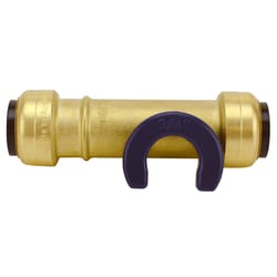 Apollo Tectite Push to Connect 3/4 in. PTC in to X 3/4 in. D PTC Brass Slip Coupling
