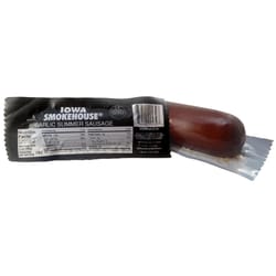 IOWA SMOKEHOUSE Garlic Summer Sausage 12 oz Packet