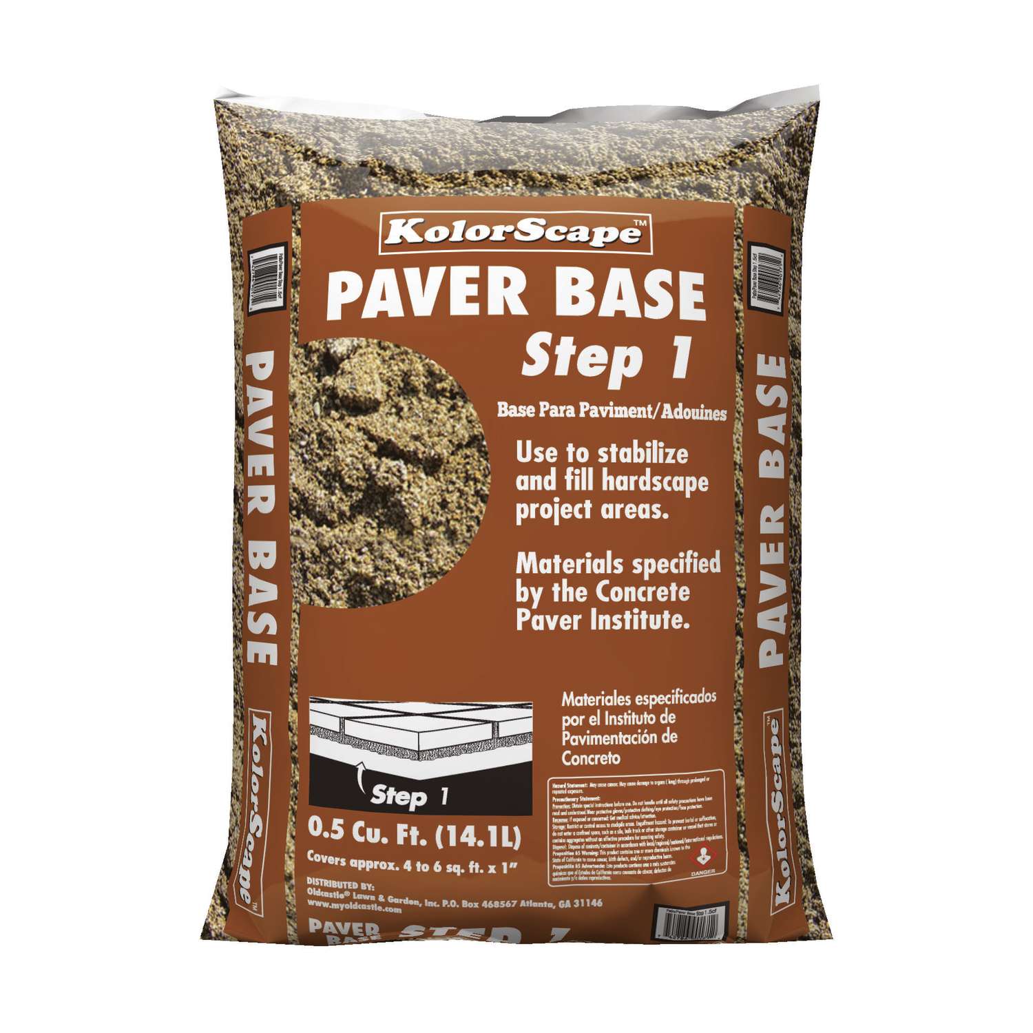 KolorScape Brown River Rock Paver Base 0.5 cu ft 50 lb - Ace Hardware