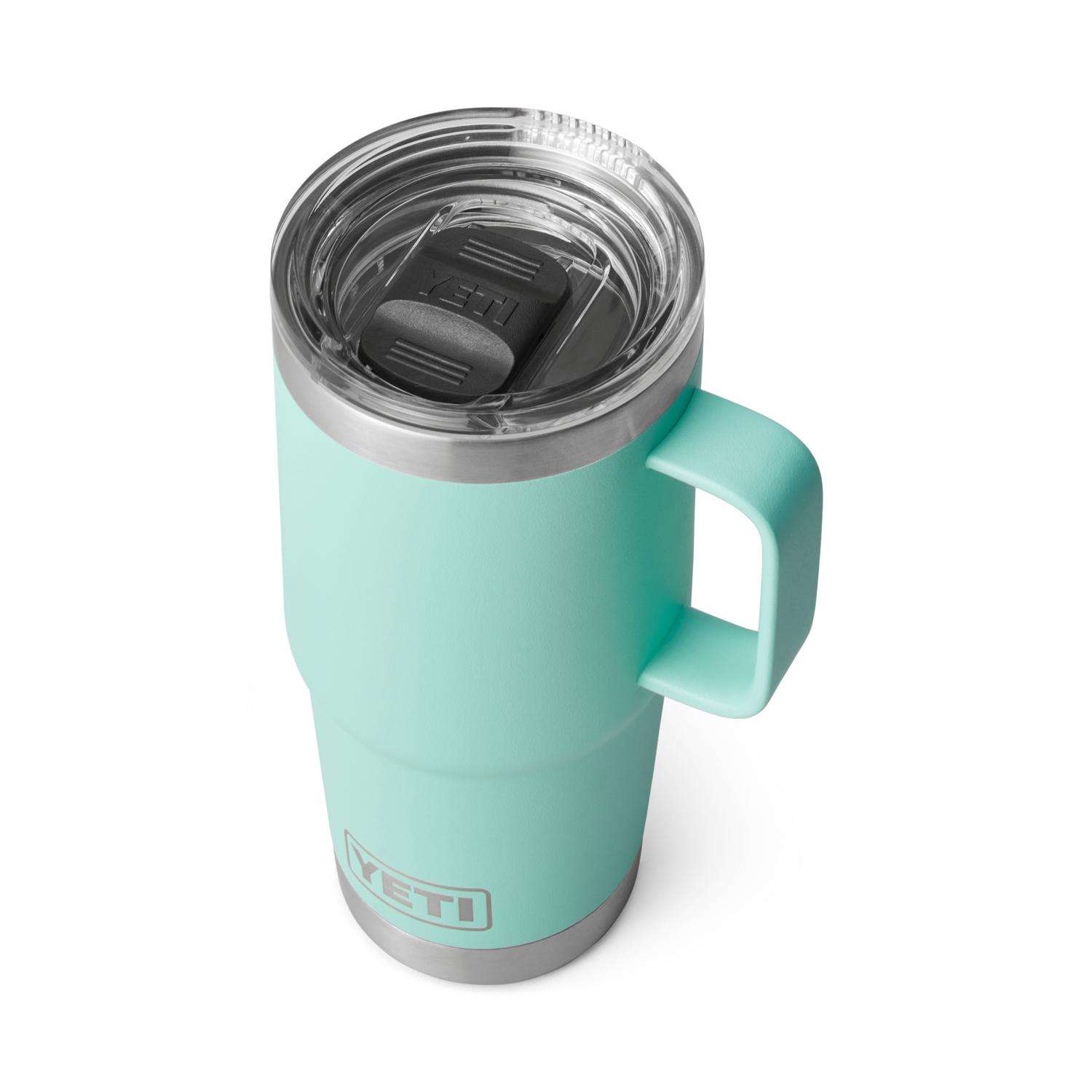  20 oz Stronghold Lid Compatible/Replacement with YETI Rambler  20 oz Travel Mug Only (Fits 20 oz Travel Mug Only) : Sports & Outdoors