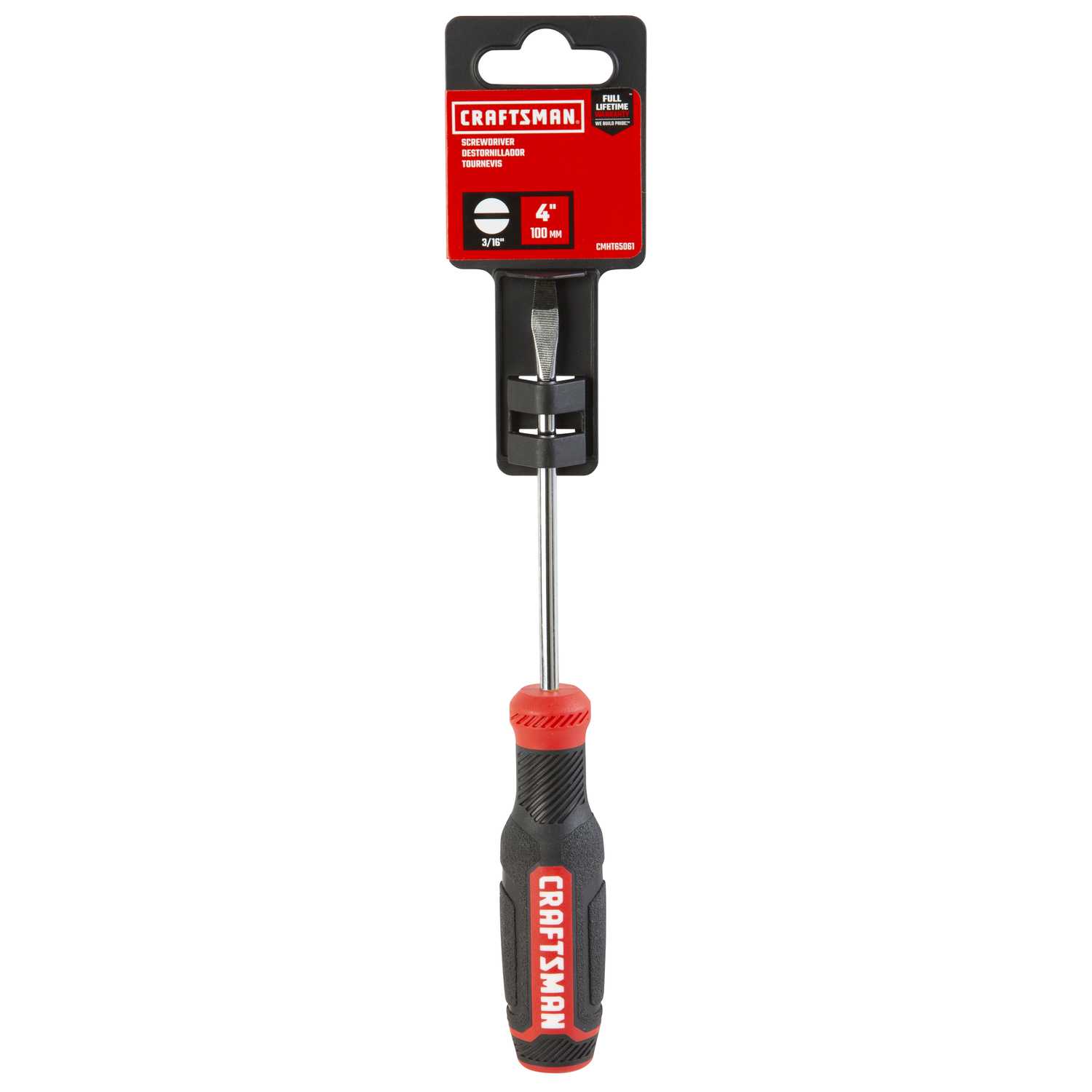 Craftsman 3/16 in. x 4 in. L Slotted Screwdriver 1 pc. - Ace Hardware