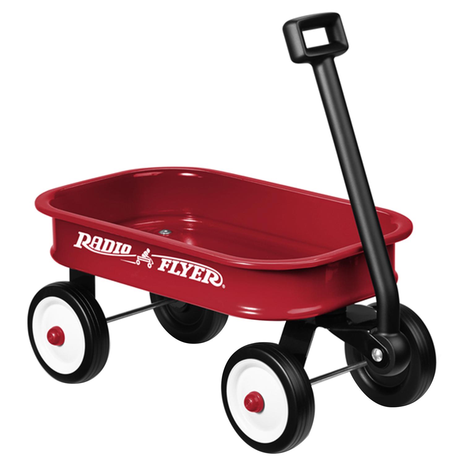 Radio Flyer Toy Wagon Black Red Mfr W5A Ace Hardware