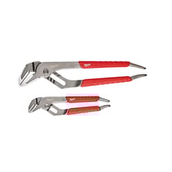 Milwaukee Ream & Punch 2 pc Forged Alloy Steel Straight Jaw Pliers Set 6 and 10 in. L