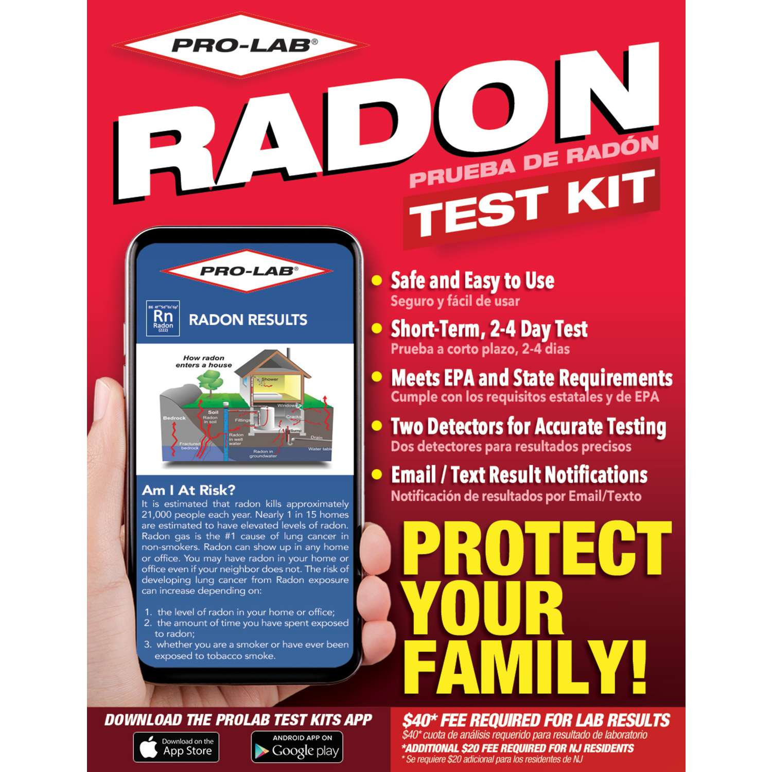 ProLab Radon Gas Test Kit 1 pk Ace Hardware