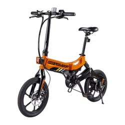 Swagtron EB7 Plus Unisex 16 in. D Electric Folding Bicycle Black/Orange